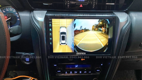 Màn hình DVD Android liền camera 360 xe Toyota Fortuner 2017 - nay | Zestech Z800 Pro+